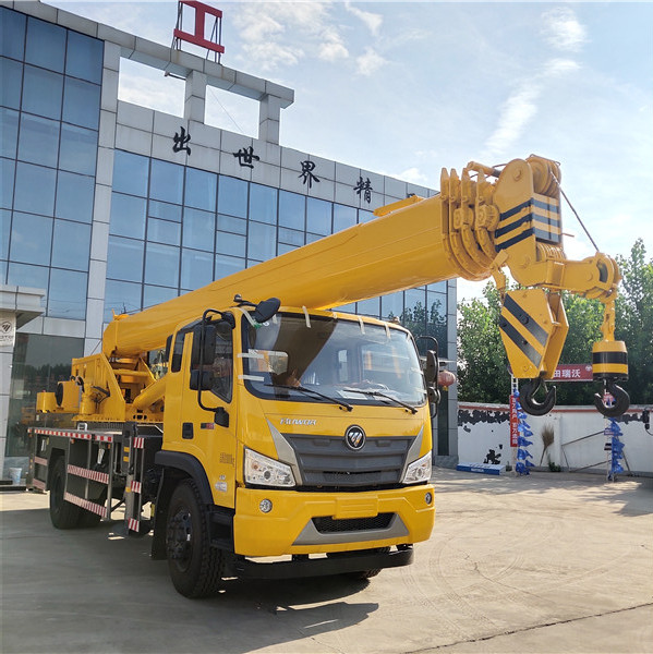 國六福田16噸汽車(chē)吊
